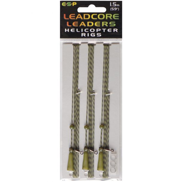 ESP Leadcore Leaders Helicopter Rigs 1m (3stk)