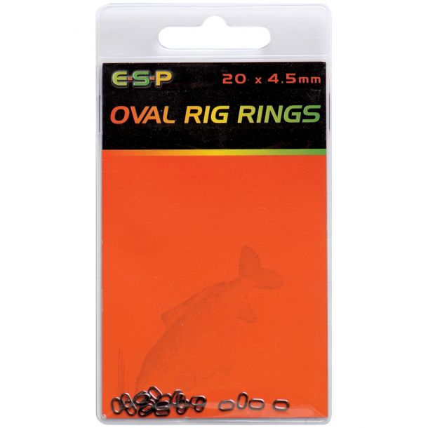 ESP Oval Rings 4,5mm (20stk)