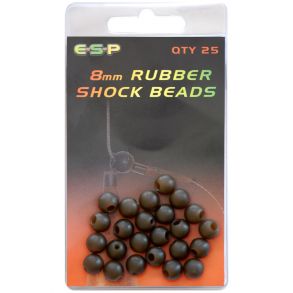 ESP Rubber Shock Beads 8mm (25stk.)