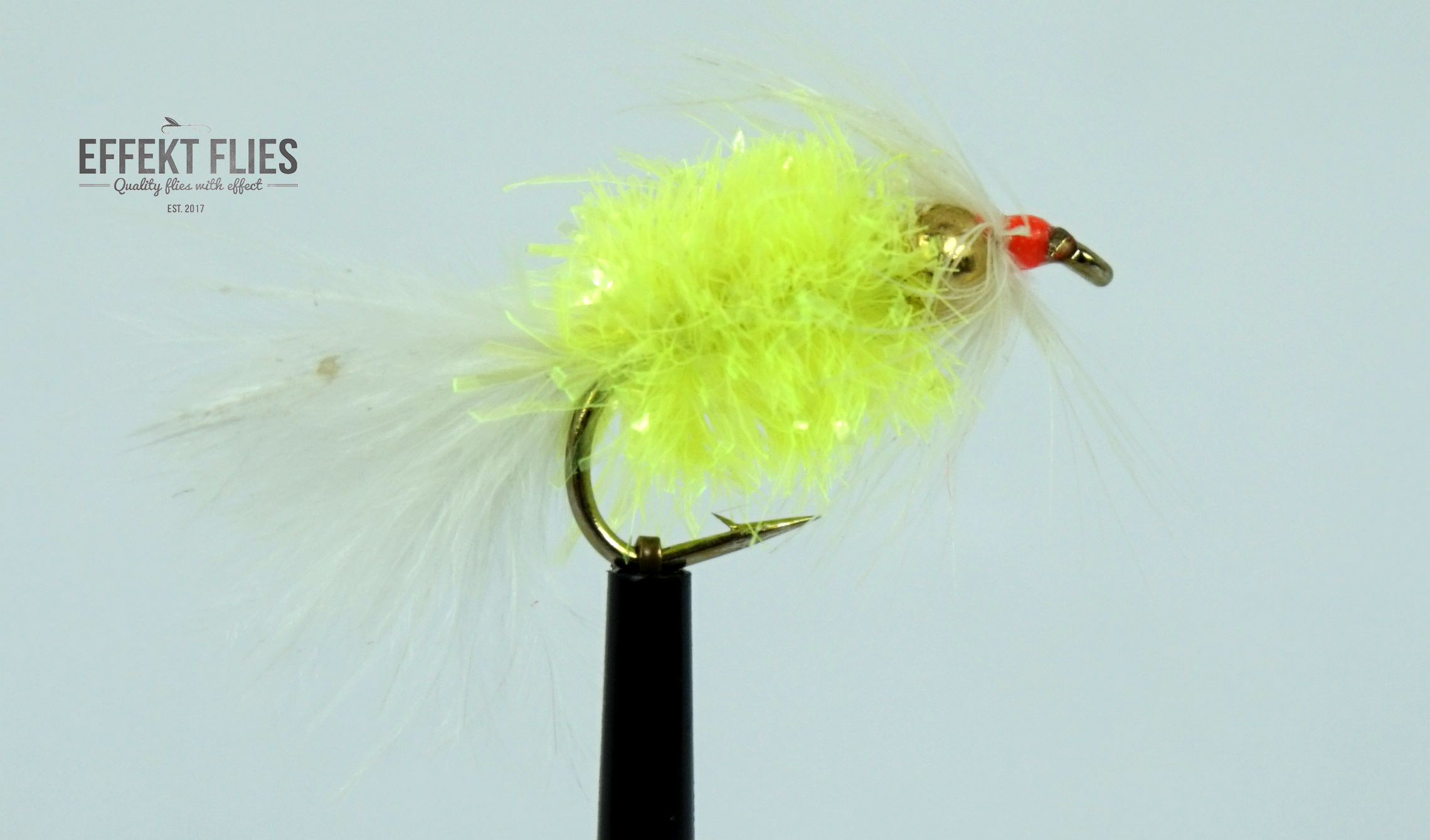 Effekt Flies S/S Fritz Goldhead Lures White + Chartreuse Stripper St. 10 - Put And Take fluer