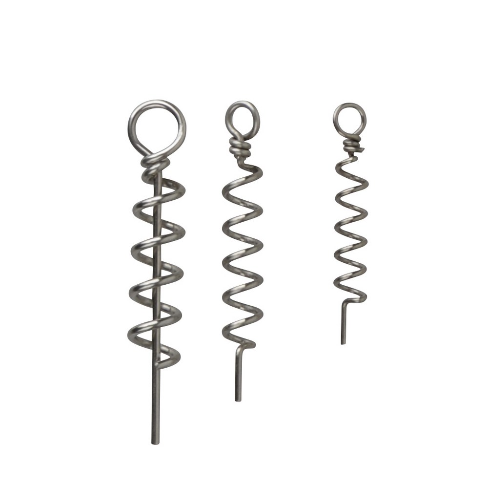 Savage Gear Corkscrews (8stk.) S - Svivler, låse, springringe mm.