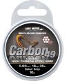 Savage Gear Carbon49 Coated Wire Grey 10m