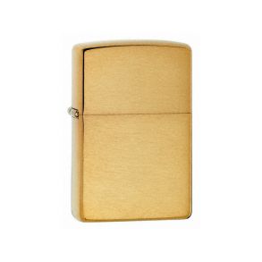 Zippo Lighter Brushed Brass (W/O Solid Brass)